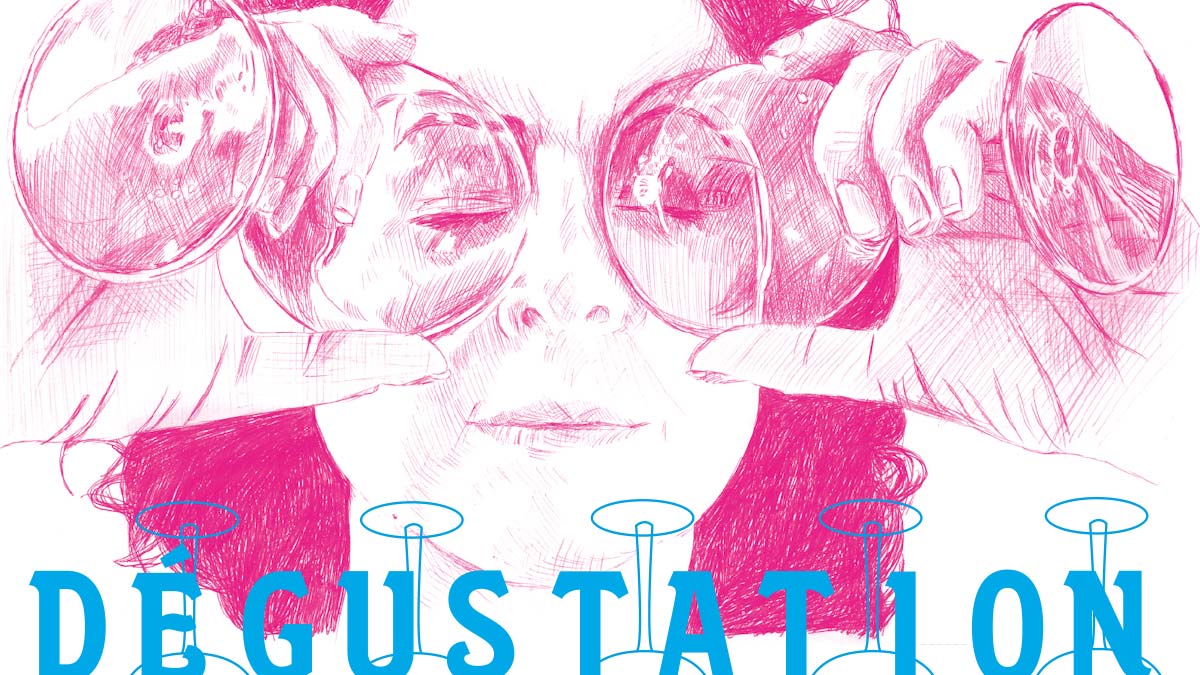 Dégustation à l’aveugle au CRM de l’IUT Bordeaux Montaigne